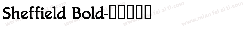Sheffield Bold字体转换
